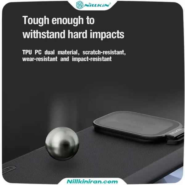 قاب نیلکین گوگل پیکسل 10Pro Fold مدل Super Frosted Shield Prop (Transparent Lens Guard Version)