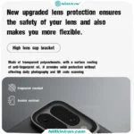 قاب نیلکین گوگل Pixel 10 Pro Fold مدل Super Frosted Shield Prop Magnetic (Transparent Lens Guard Version)