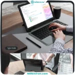 کیف کلاسوری کیبورد دار نیلکین مناسب تبلت Tab S9/S9 5Gمدل Bumper Combo Keyboard Case
