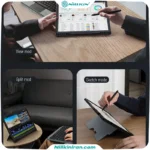 کیف کلاسوری کیبورد دار نیلکین مناسب تبلت Tab S9/S9 5Gمدل Bumper Combo Keyboard Case