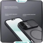 قاب نیلکین آیفون iPhone 17 مدل (Camshield Pro Magnetic (Clear version