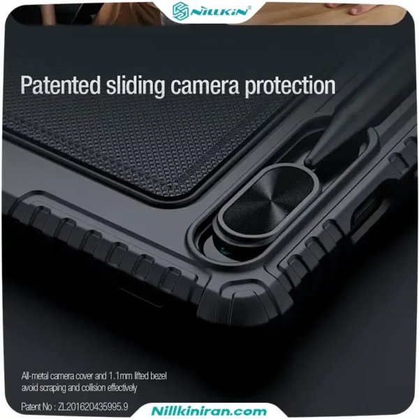 کیف کلاسوری کیبورد دار نیلکین مناسب تبلت Tab S9/S9 5Gمدل Bumper Combo Keyboard Case