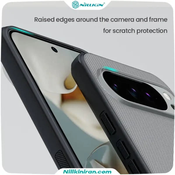 قاب نیلکین گوگل Pixel 10 Pro XL مدل Super Frosted Shield Pro (Clear Version)