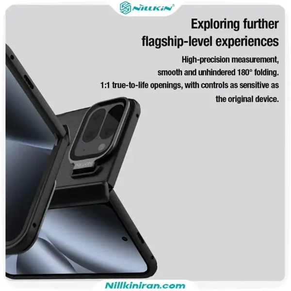 قاب نیلکین گوگل پیکسل 10Pro Fold مدل Super Frosted Shield Prop (Transparent Lens Guard Version)