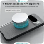 قاب نیلکین گوگل Pixel 10 Pro XL مدل Super Frosted Shield Pro Magnetic (Clear Version)