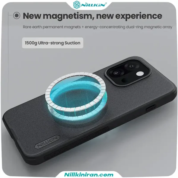 قاب نیلکین وان پلاس 13T/13s مدل (Super Frosted Shield Pro Magnetic (magnetic suction function only