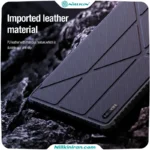 کیف محافظ نیلکین سامسونگ Tab S9/S10 FE مدل Bumper Leather Case Pro