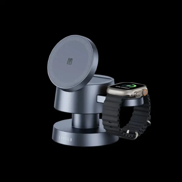 شارژر بی‌ سیم 4 در 1 Levelo Luce با طراحی مینیمال