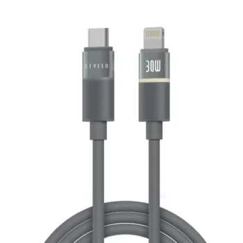کابل شارژ Type‑C به لایتنینگ وات Levelo Luno 30