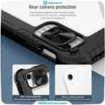 کیف محافظ نیلکین اپل iPad Air 11 مدل Bumper Leather Case Pro