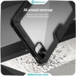 کیف محافظ نیلکین اپل iPad Air 11 مدل Bumper Leather Case Pro