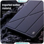 کیف محافظ نیلکین سامسونگ Tab S9 Ultra مدل Bumper Leather Case Pro