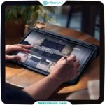 کیف محافظ نیلکین سامسونگ Tab S9 Ultra مدل Bumper Leather Case Pro