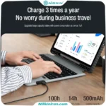 کیف کلاسوری کیبورد دار نیلکین مناسب تبلت Tab S9 FE Plusمدل Bumper Combo Keyboard Case