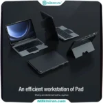 کیف کلاسوری کیبورد دار نیلکین مناسب تبلت Tab S9 FE Plusمدل Bumper Combo Keyboard Case