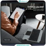 کیف کلاسوری کیبورد دار نیلکین مناسب تبلت Tab S9 FE Plusمدل Bumper Combo Keyboard Case