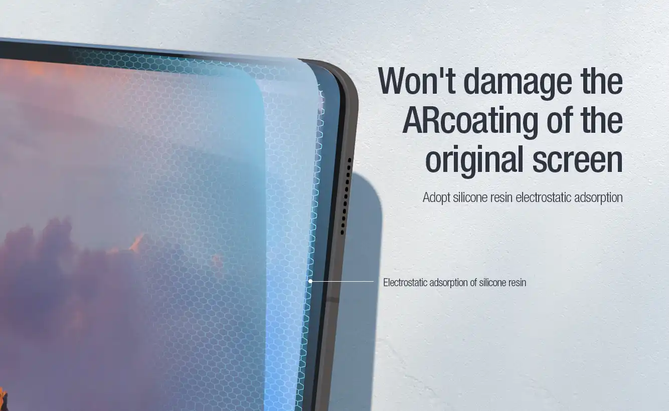 گلس نیلکین سامسونگ Tab S9 Ultra مدل Pure series AR film