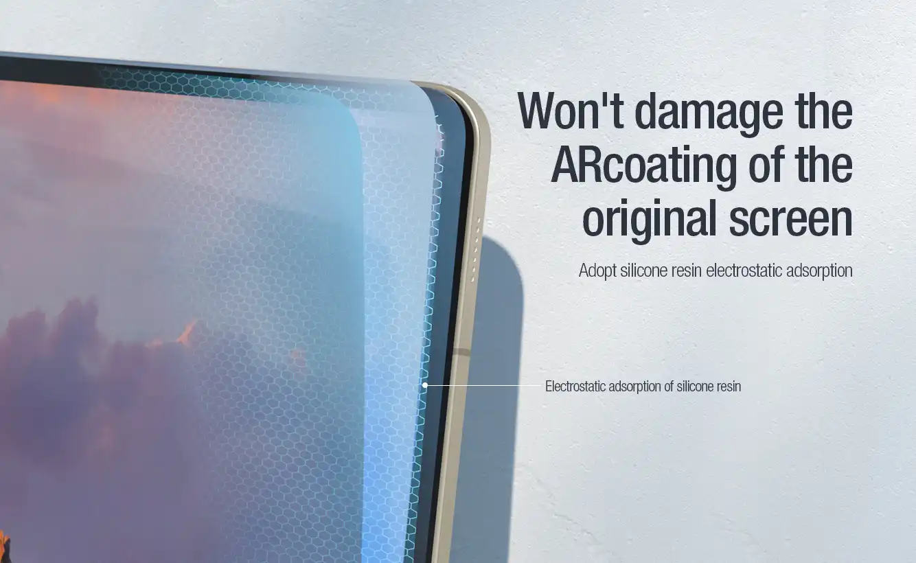 گلس نیلکین سامسونگ Tab S9 مدل Pure series AR film