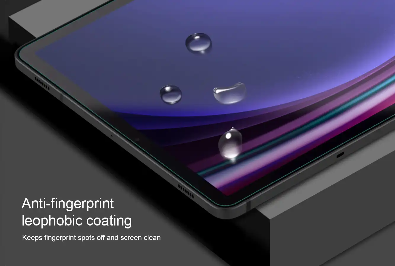 گلس نیلکین سامسونگ تبلت Galaxy Tab S9 مدل H+ Anti-explosion