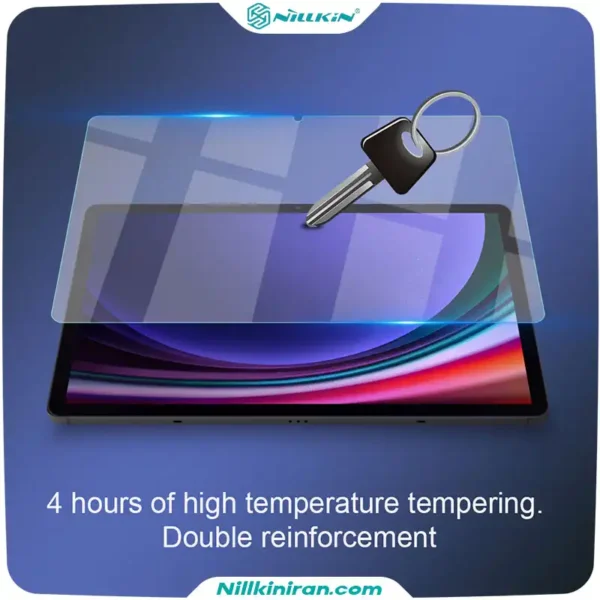 گلس نیلکین سامسونگ تبلت Galaxy Tab S9 مدل H+ Anti-explosion