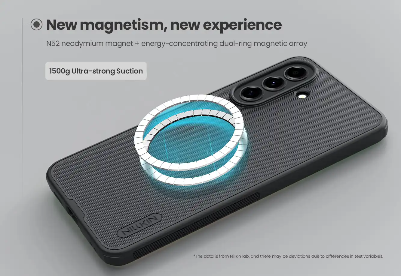 قاب نیلکین سامسونگ Galaxy A57 مدل (Super Frosted Shield Pro Magnetic (magnetic suction function only