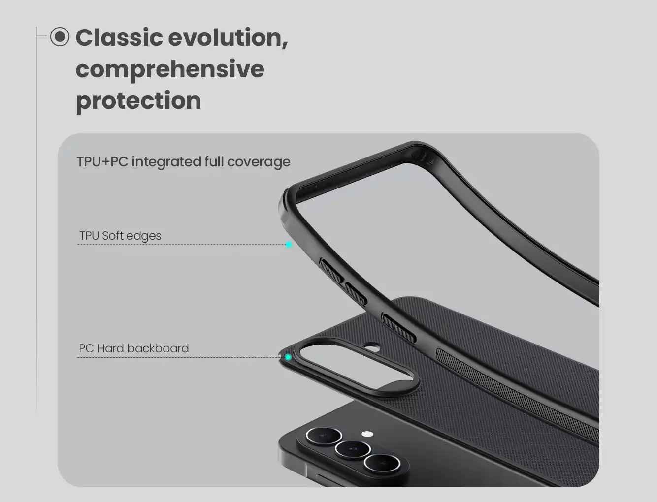 قاب نیلکین سامسونگ Galaxy A37 مدل Super Frosted Shield Pro