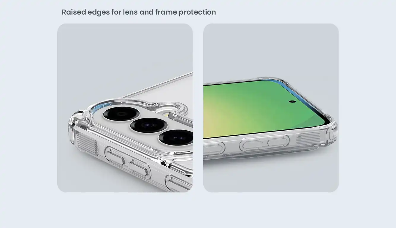 قاب نیلکین سامسونگ Galaxy A57 مدل Nature TPU Pro