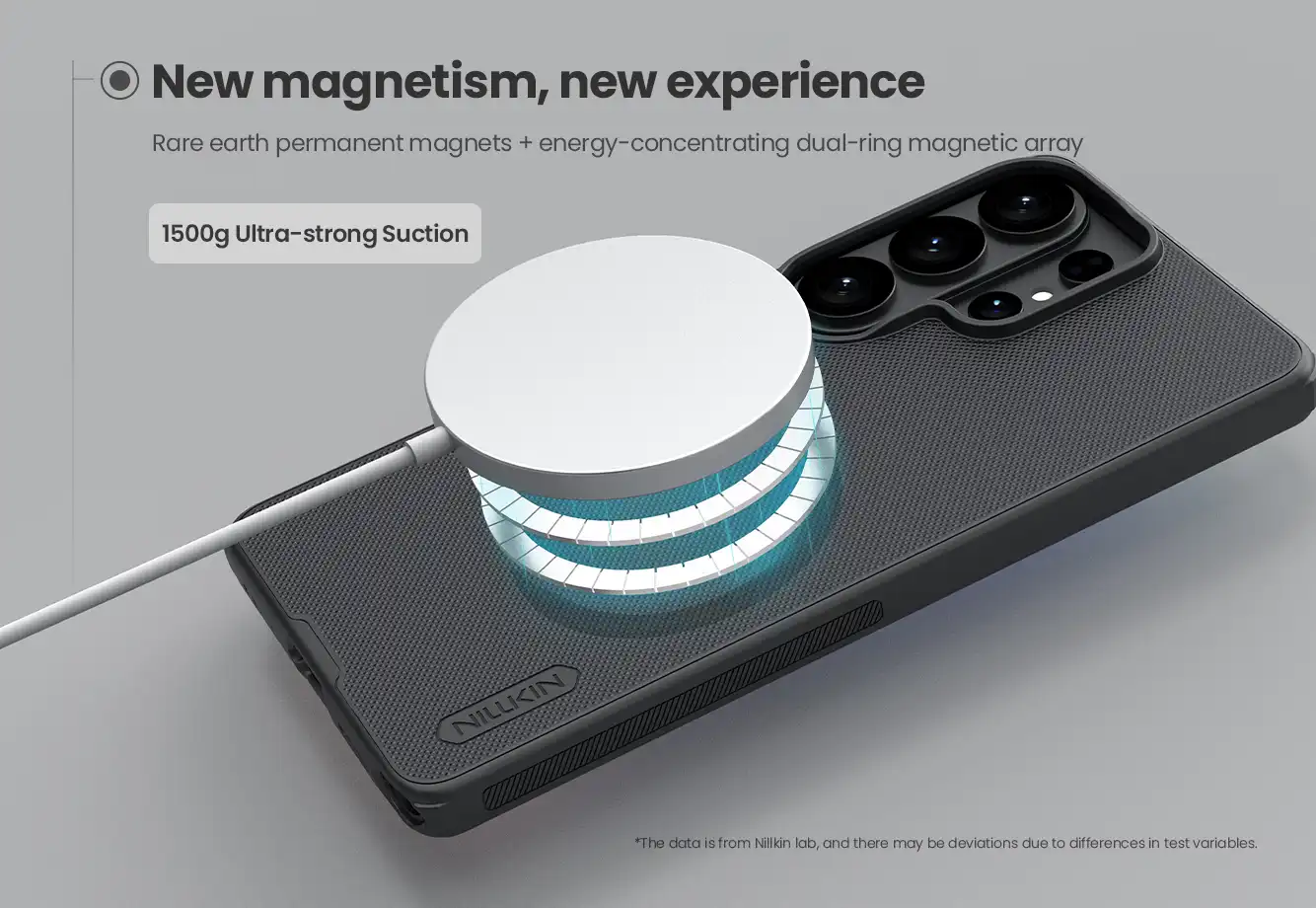 قاب نیلکین سامسونگ Galaxy S26 Ultra مدل Super Frosted Shield Pro Magnetic