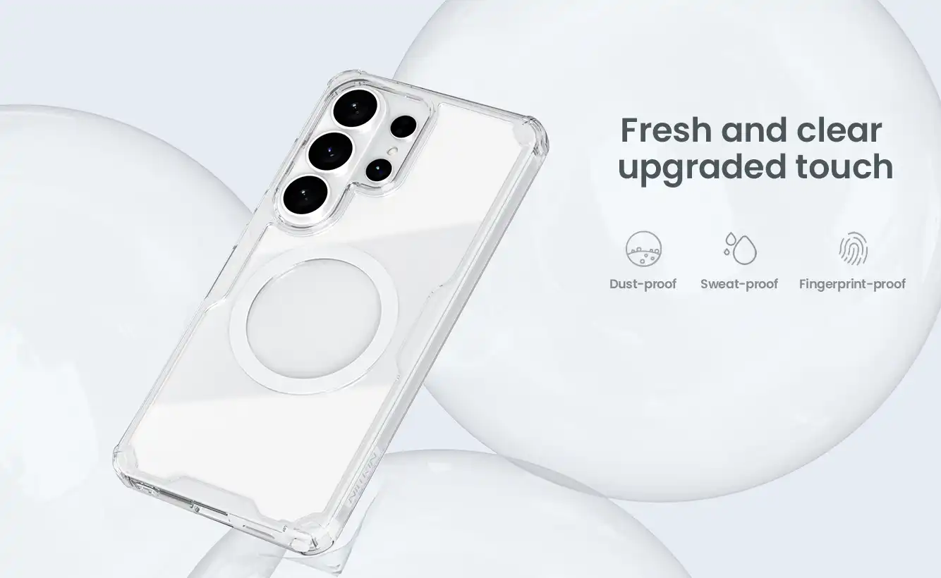 قاب نیلکین سامسونگ Galaxy S26 Ultra مدل Nature TPU Pro Magnetic