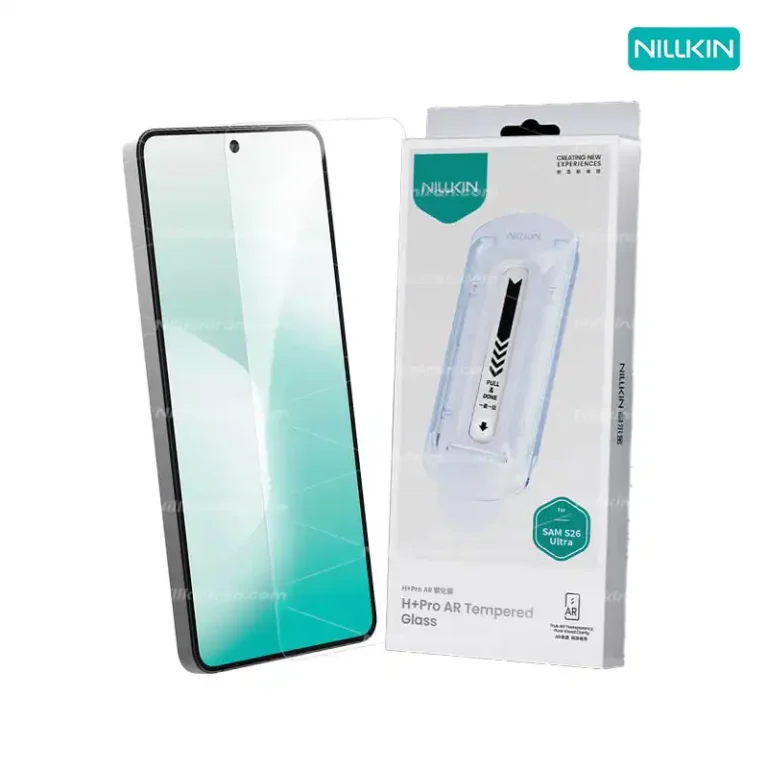 معرفی گلس نیلکین سامسونگ Galaxy S26 Ultra مدل H+ Pro AR Tempered Glass