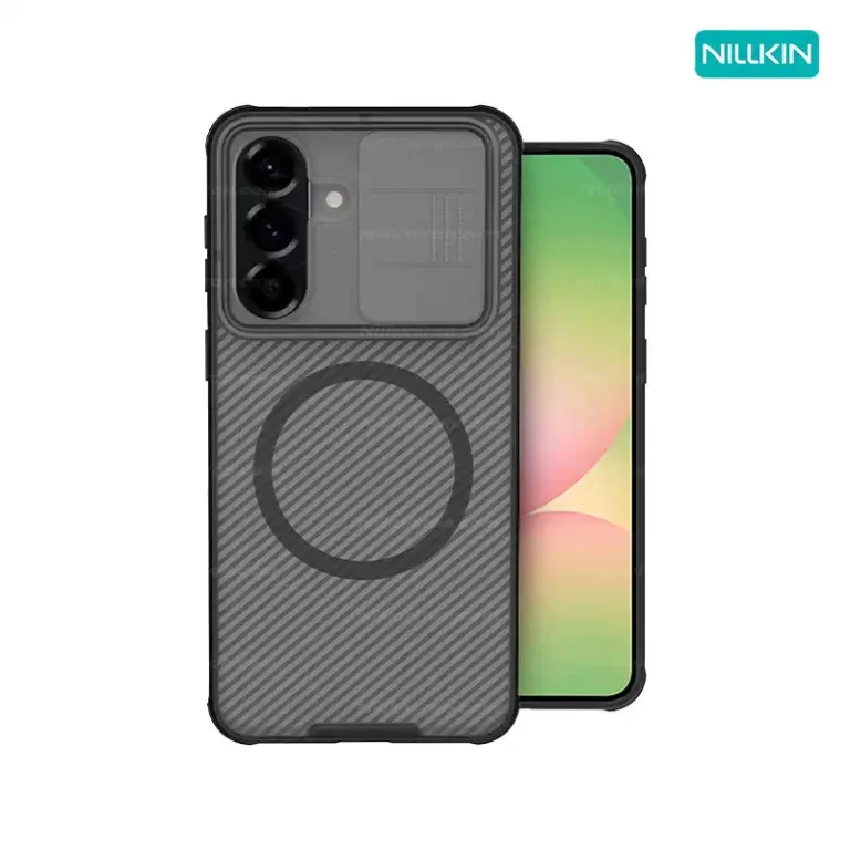 قاب نیلکین سامسونگ Galaxy A57 مدل (Camshield Pro Magnetic (Clear version