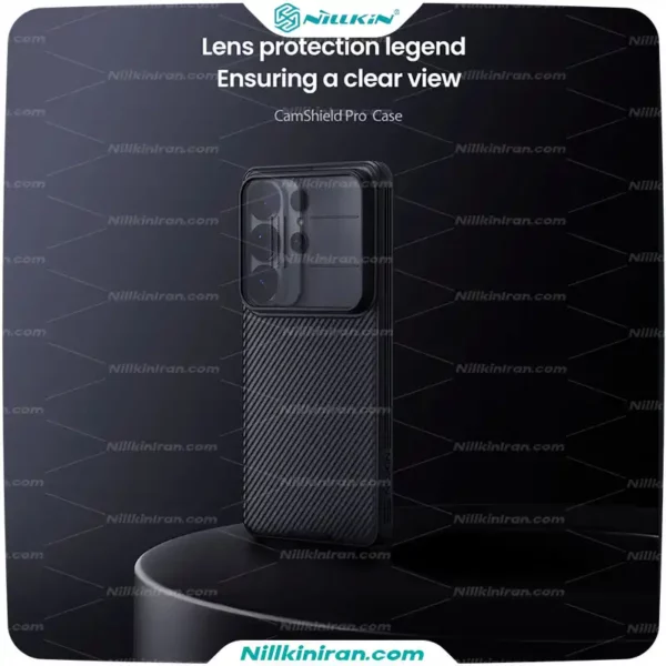 قاب نیلکین سامسونگ Galaxy S26 Ultra مدل CamShield Pro (Clear Version)