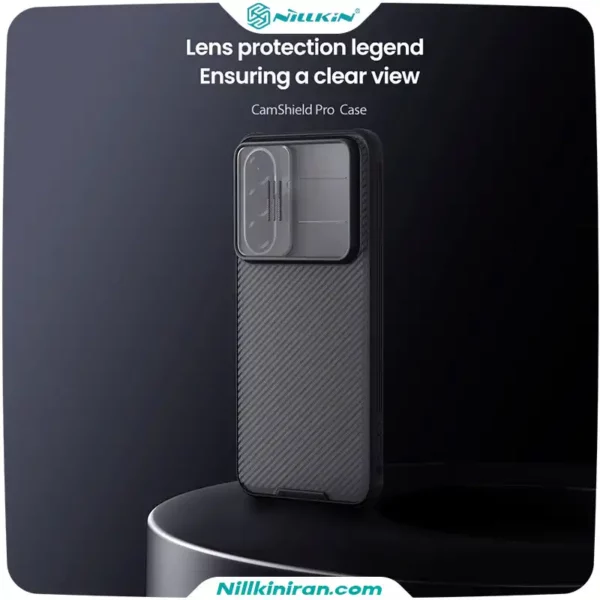 قاب نیلکین سامسونگ Galaxy A57 مدل CamShield Pro (Clear Version)