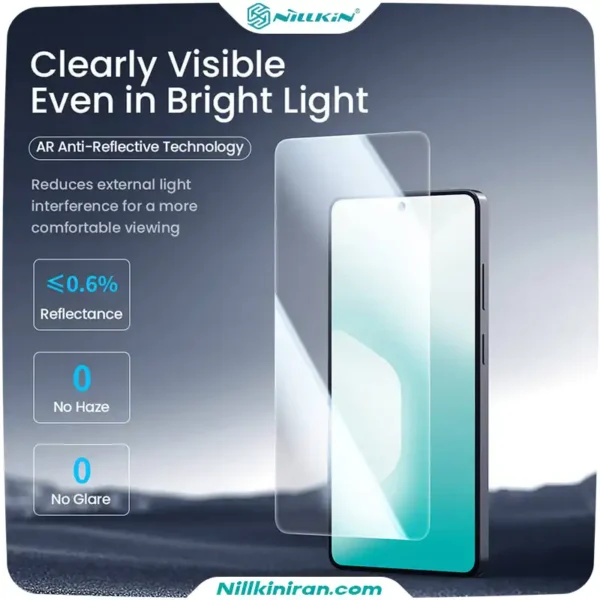 معرفی گلس نیلکین سامسونگ Galaxy S26 Ultra مدل H+ Pro AR Tempered Glass