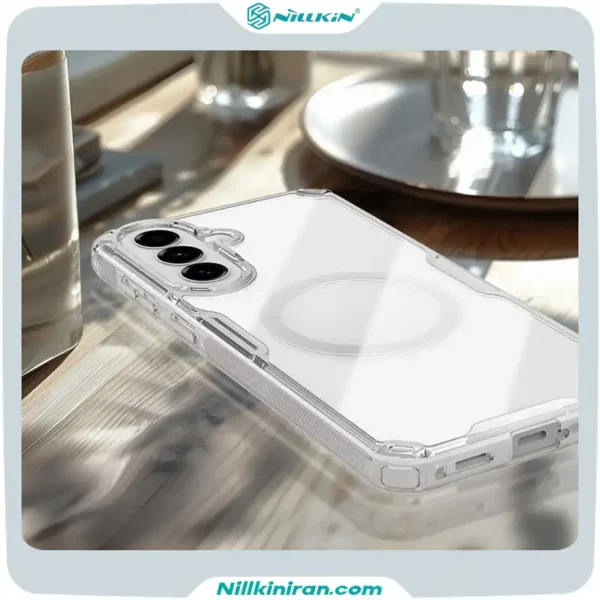 قاب نیلکین سامسونگ Galaxy A57 مدل Nature TPU Pro Magnetic