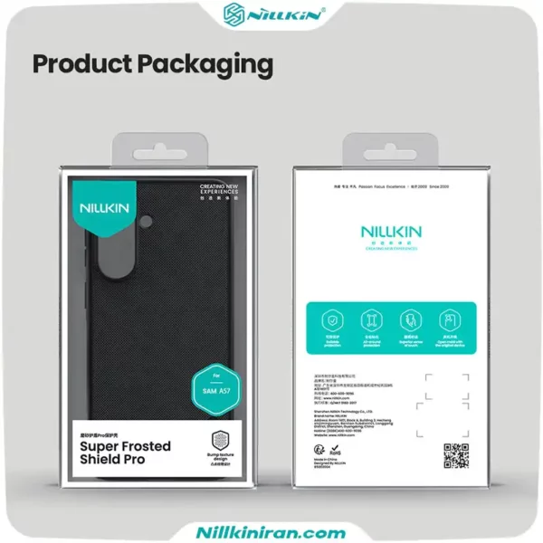قاب نیلکین سامسونگ Galaxy A57 مدل Super Frosted Shield Pro