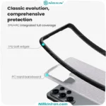قاب نیلکین سامسونگ Galaxy S26 Ultra مدل Super Frosted Shield Pro (Clear Version)