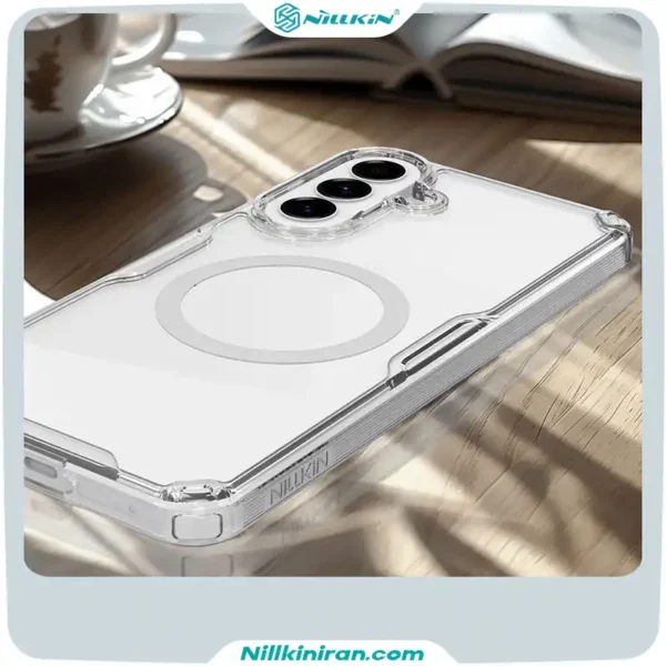 قاب نیلکین سامسونگ Galaxy A57 مدل Nature TPU Pro Magnetic