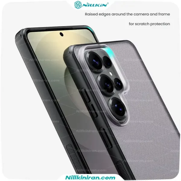 قاب نیلکین سامسونگ Galaxy S26 Ultra مدل Super Frosted Shield Pro (Clear Version)