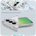 قاب نیلکین سامسونگ Galaxy A57 مدل Nature TPU Pro