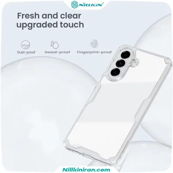 قاب نیلکین سامسونگ Galaxy A57 مدل Nature TPU Pro