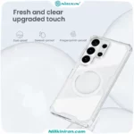 قاب نیلکین سامسونگ Galaxy S26 Ultra مدل Nature TPU Pro Magnetic