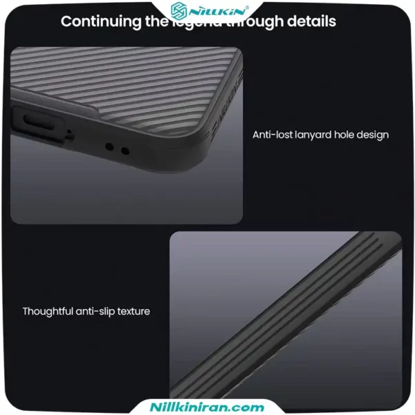 قاب نیلکین سامسونگ Galaxy A57 مدل CamShield Pro (Clear Version)