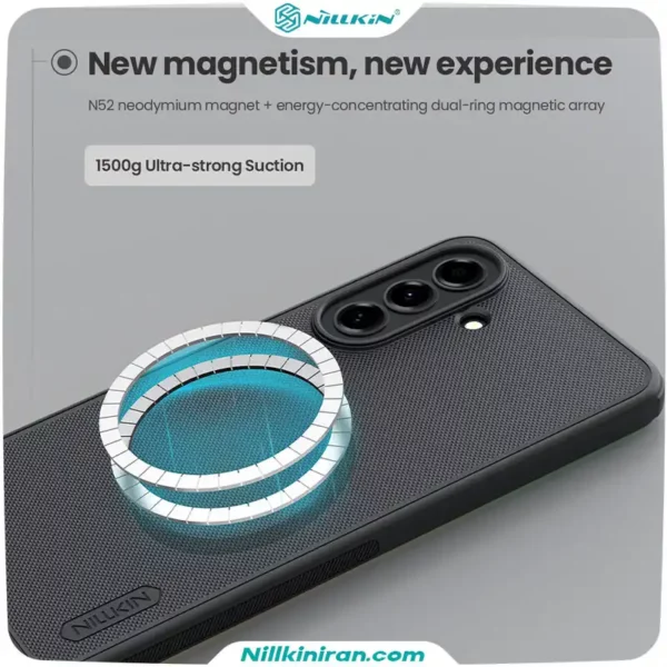قاب نیلکین سامسونگ Galaxy A57 مدل (Super Frosted Shield Pro Magnetic (magnetic suction function only