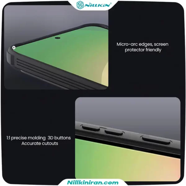 قاب نیلکین سامسونگ Galaxy A57 مدل CamShield Pro (Clear Version)