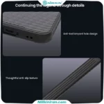 قاب نیلکین سامسونگ Galaxy A57 مدل (Camshield Pro Magnetic (Clear version