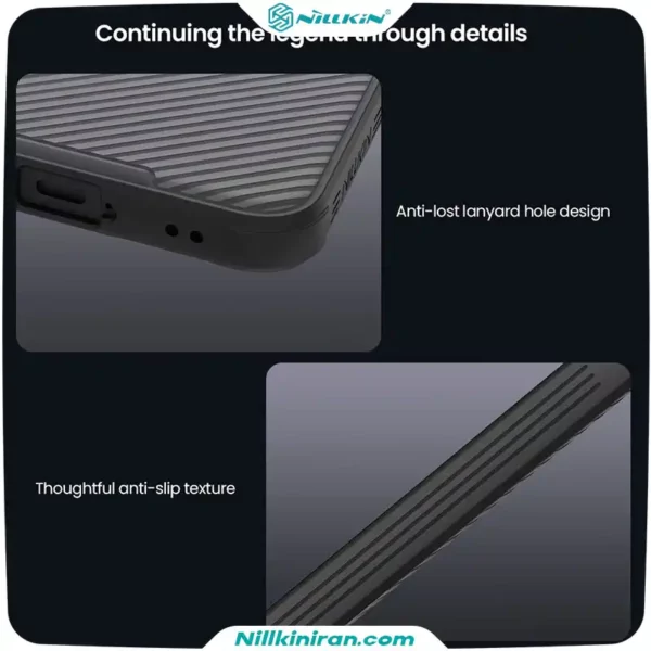 قاب نیلکین سامسونگ Galaxy A57 مدل (Camshield Pro Magnetic (Clear version