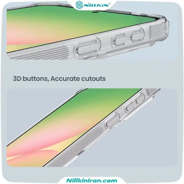 قاب نیلکین سامسونگ Galaxy A57 مدل Nature TPU Pro