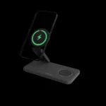 شارژر بی‌ سیم 3 در 1 برند Levelo مدل Quantum با قابلیت تنظیم زاویه