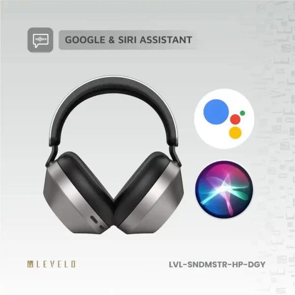 هدفون بی‌ سیم هیبریدی برند Levelo  مدل SoundMaster با حذف نویز فعال